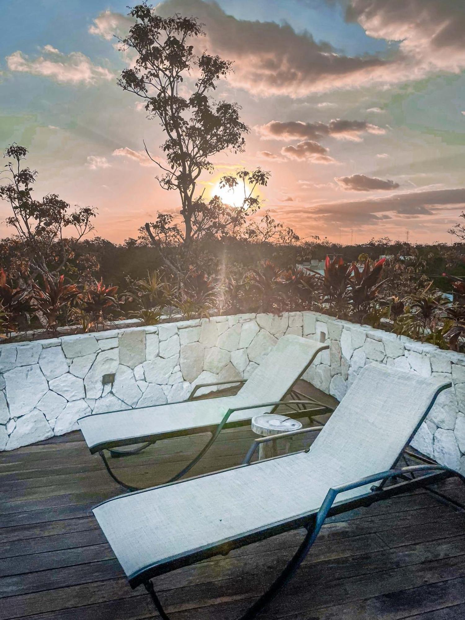 Jungle Boho Designer Apart 11 W50 Off Access Hotel Bardo Tulum Esterno foto